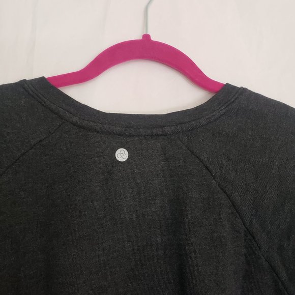 Zella Dip Dyed Sweatshirt Grey Forged size XL NWT - Picture 4 of 9